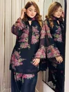 St 212 Faux Georgette With Embroidered Kurta With Bottom Dupatta